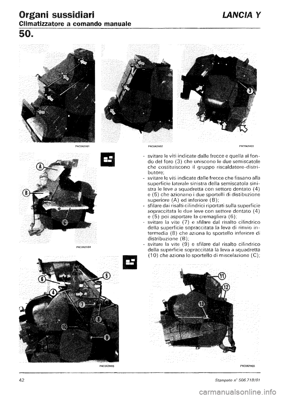 LANCIA Y 1997  Service Repair Manual 