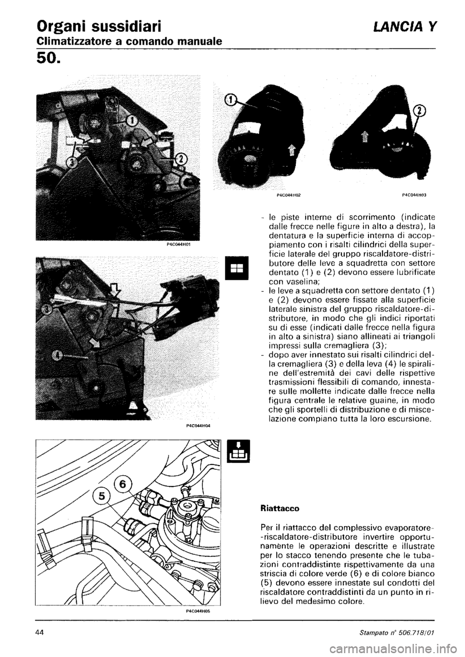 LANCIA Y 1997  Service Repair Manual 