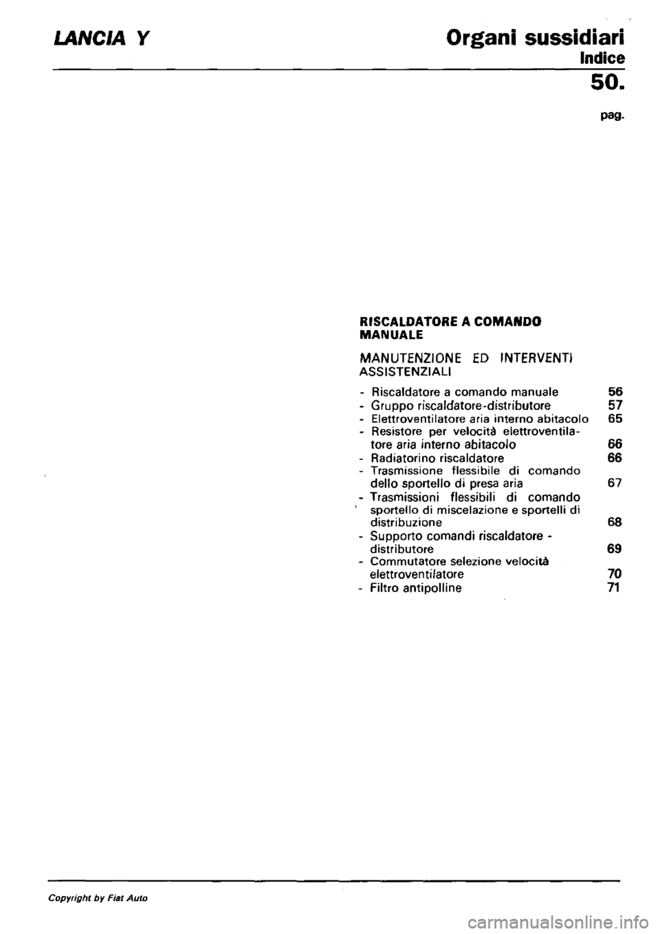 LANCIA Y 1997  Service Repair Manual 