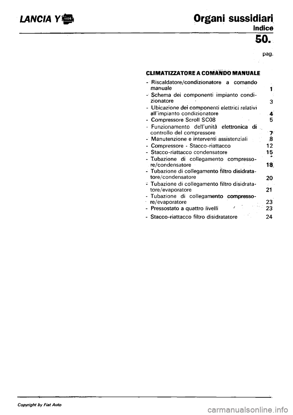 LANCIA Y 1997  Service Repair Manual 