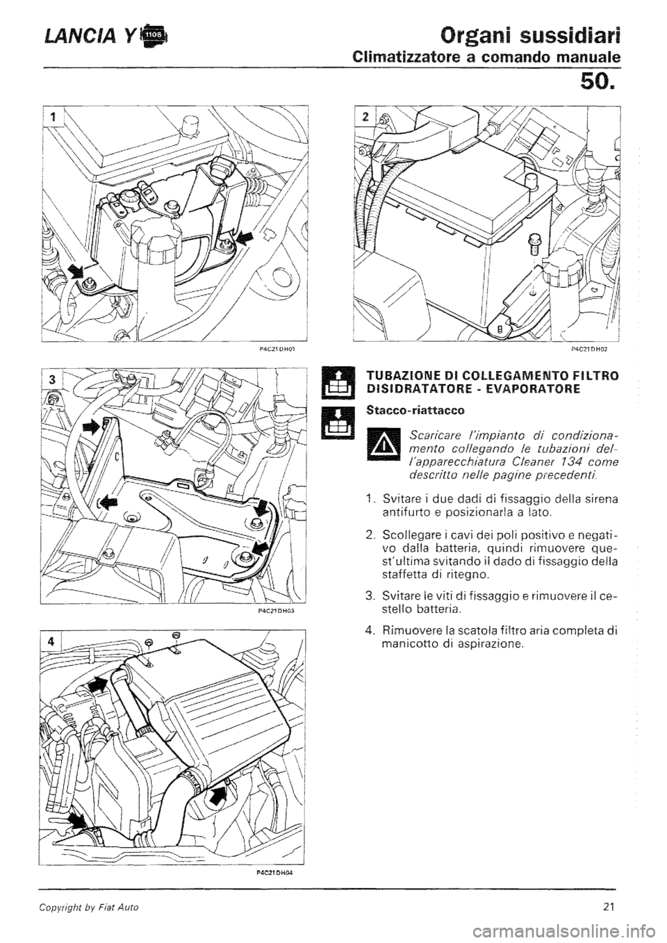 LANCIA Y 1997  Service Repair Manual 