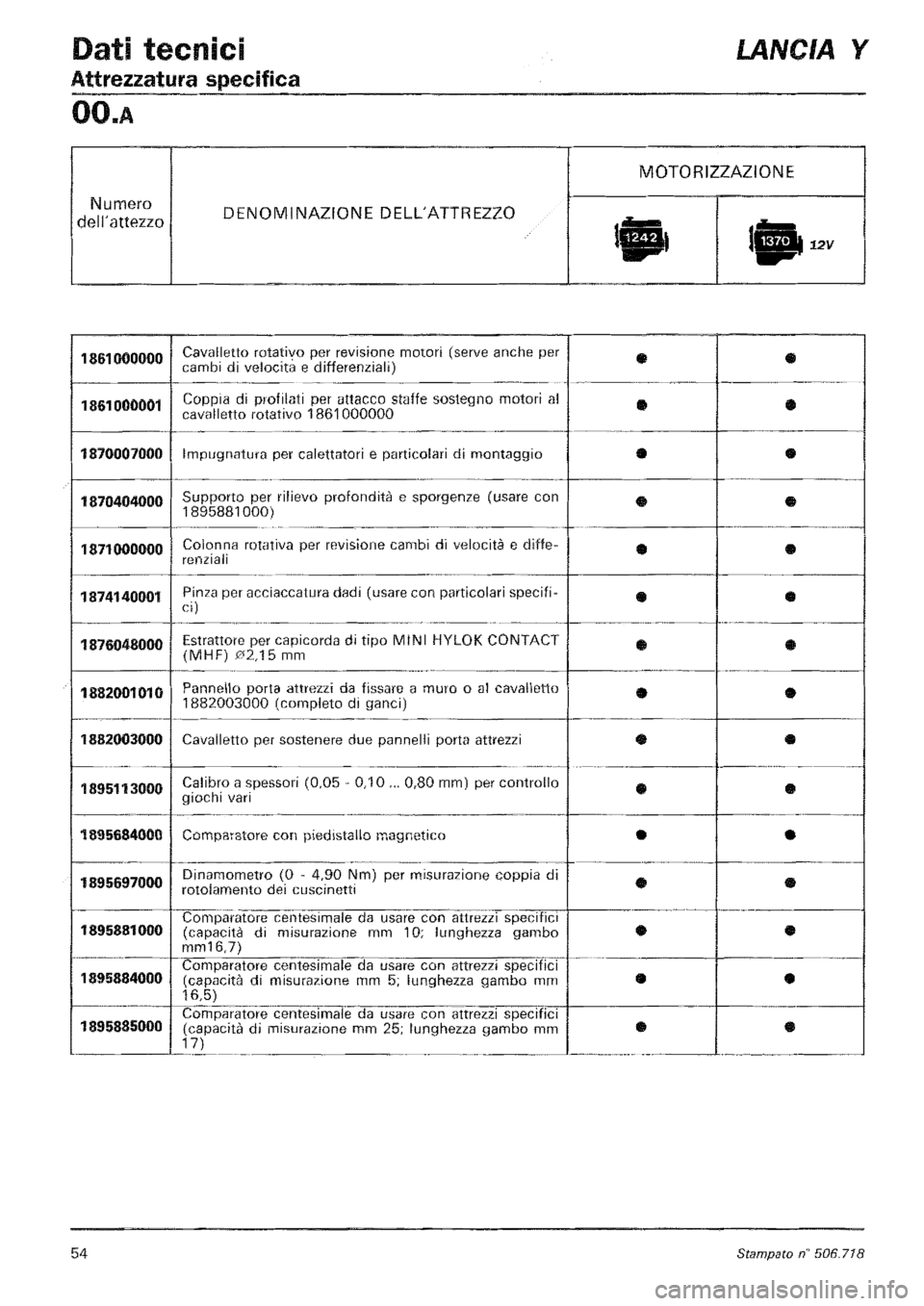 LANCIA Y 1997  Service Repair Manual 