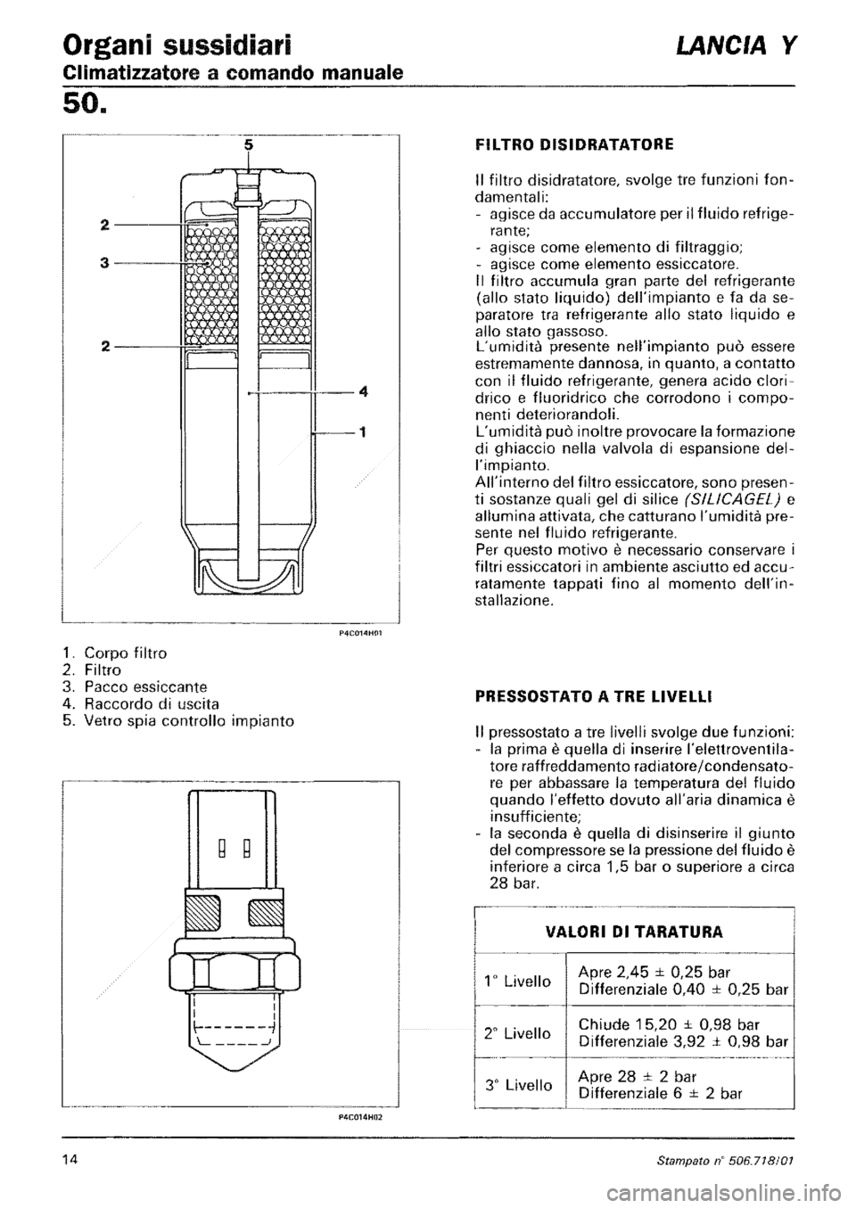 LANCIA Y 1997  Service Repair Manual 