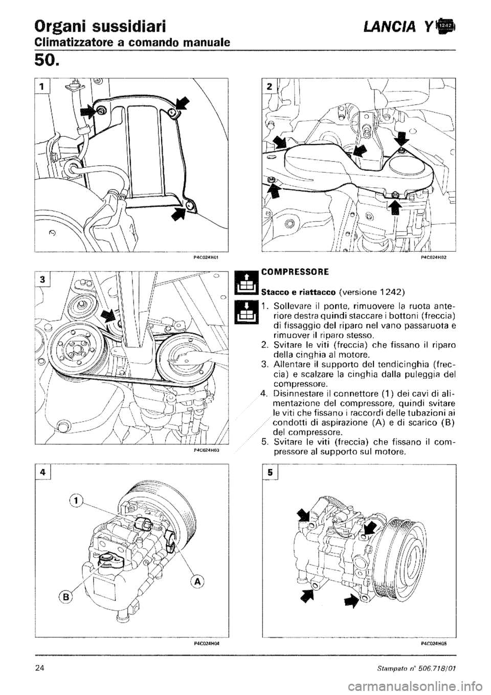 LANCIA Y 1997  Service Repair Manual 