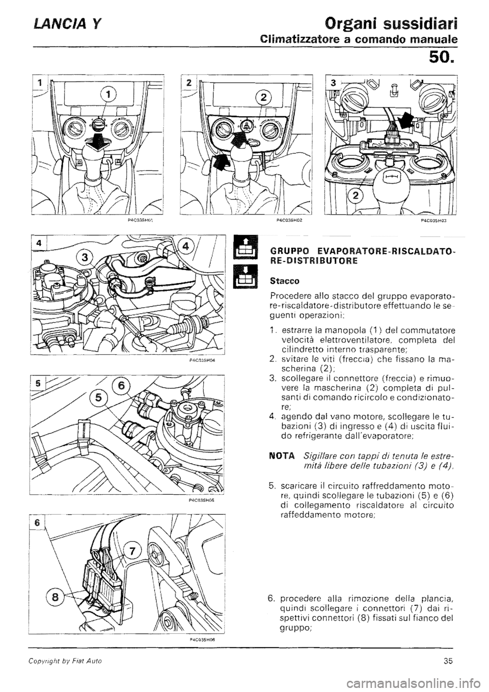 LANCIA Y 1997  Service Repair Manual 