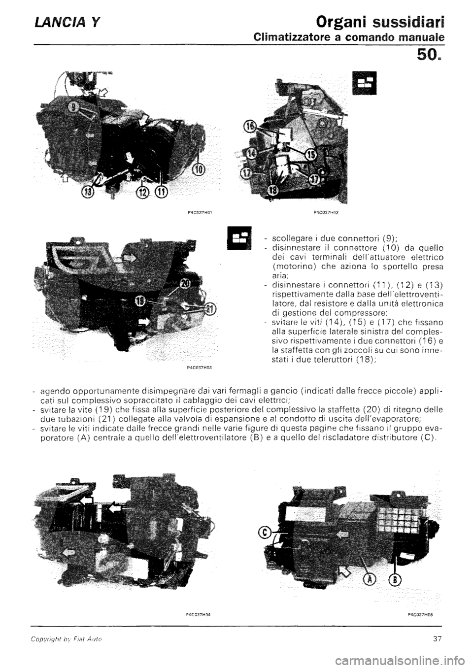 LANCIA Y 1997  Service Repair Manual 