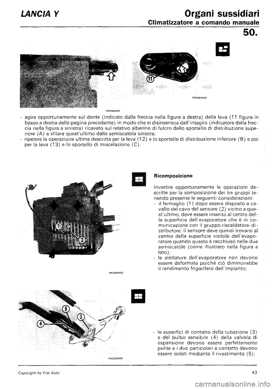 LANCIA Y 1997  Service Repair Manual 