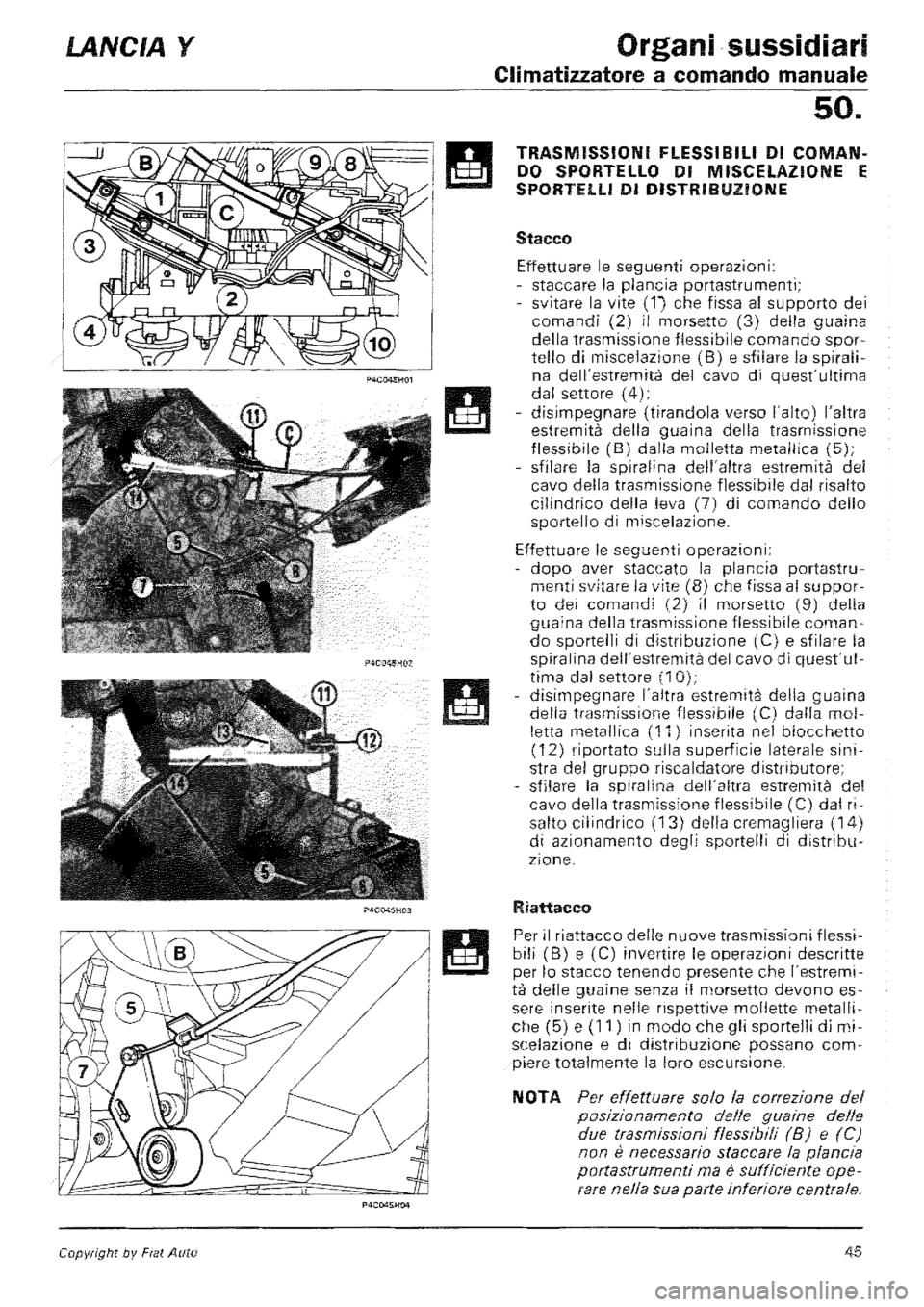 LANCIA Y 1997  Service Repair Manual 