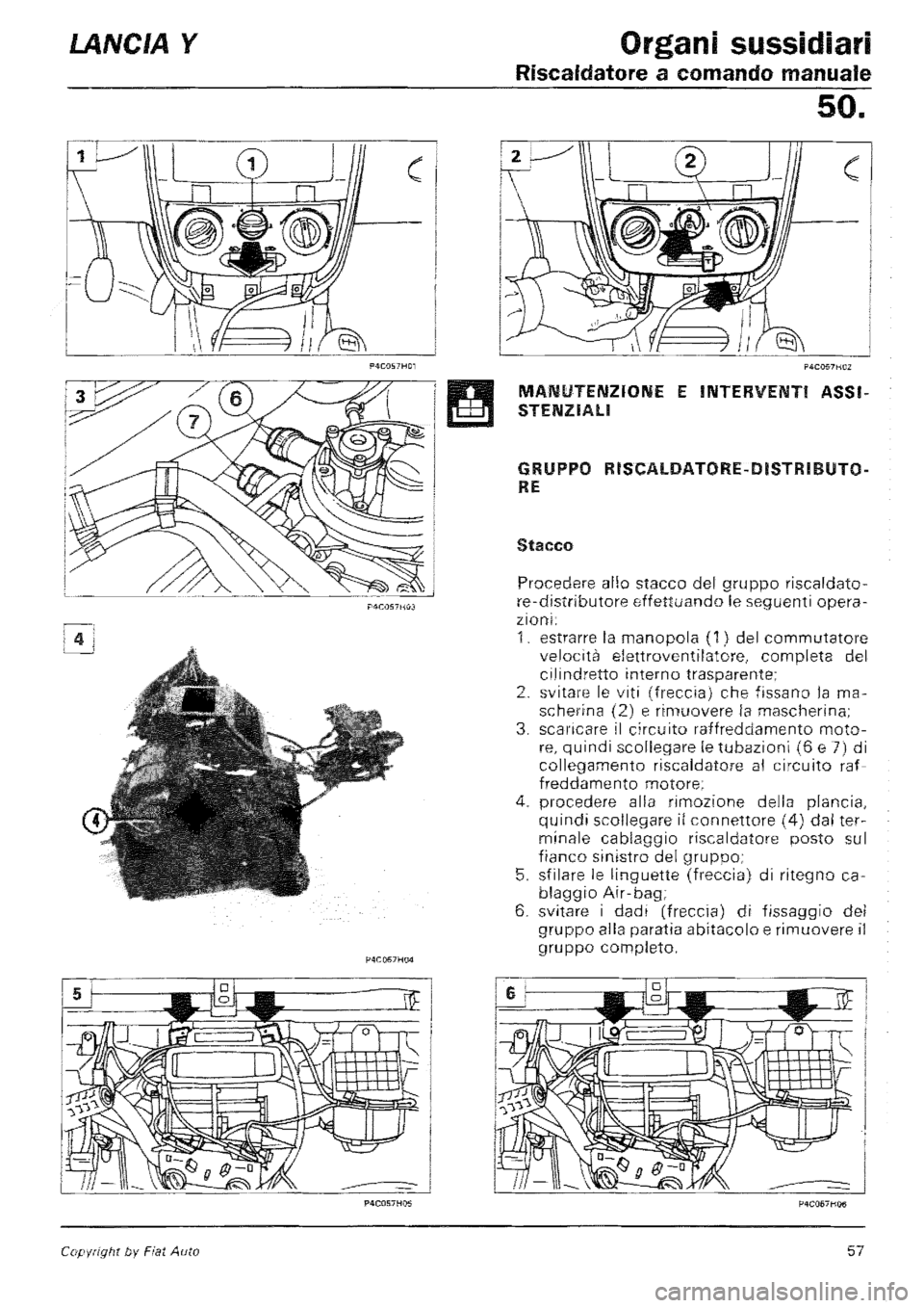 LANCIA Y 1997  Service Repair Manual 