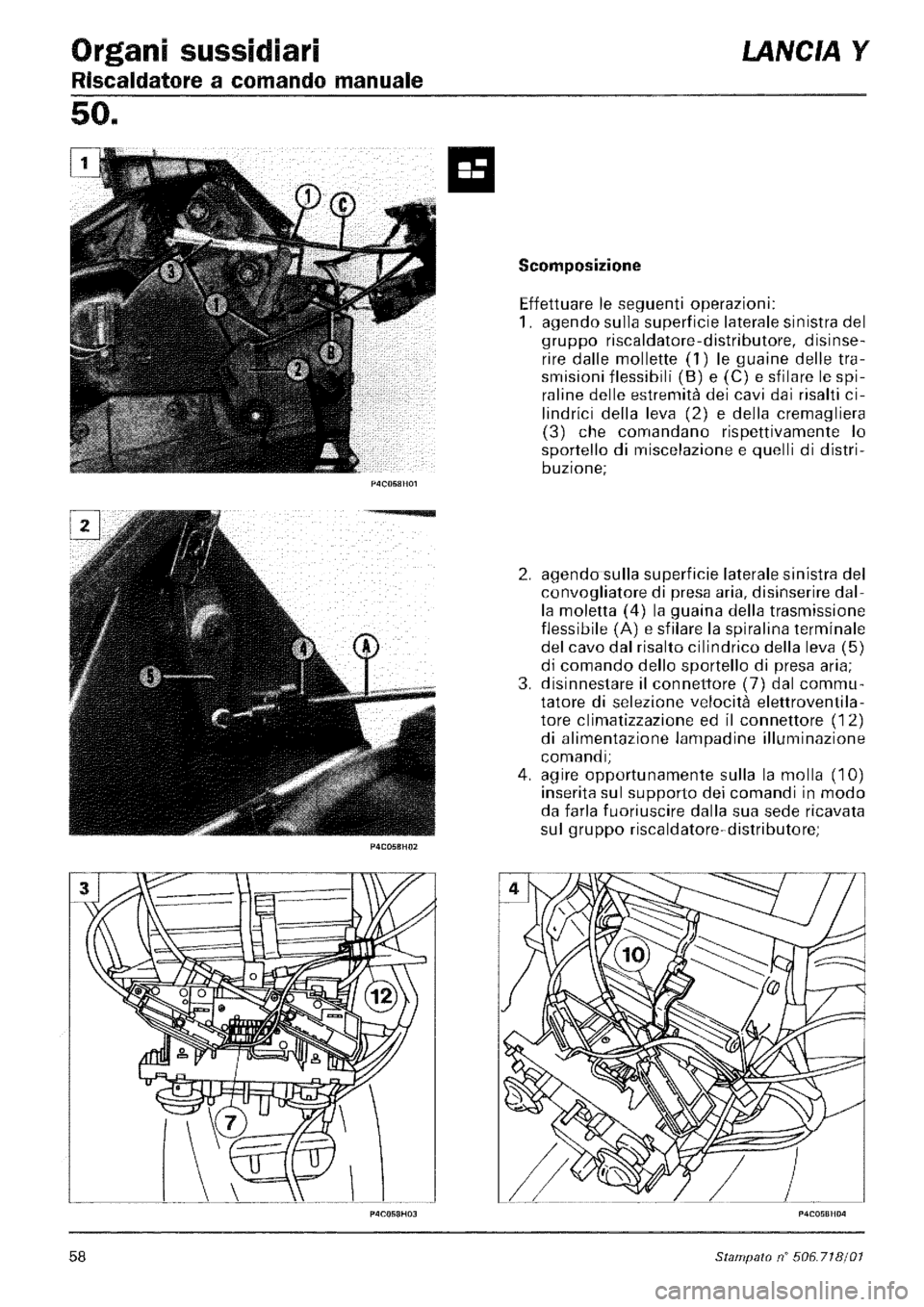 LANCIA Y 1997  Service Repair Manual 