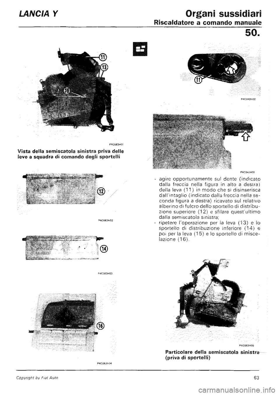 LANCIA Y 1997  Service Repair Manual 