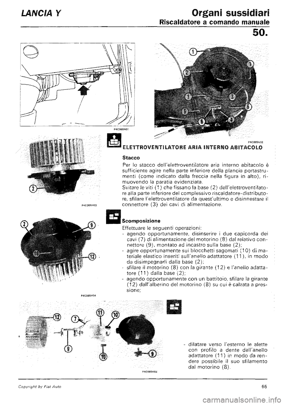 LANCIA Y 1997  Service Repair Manual 