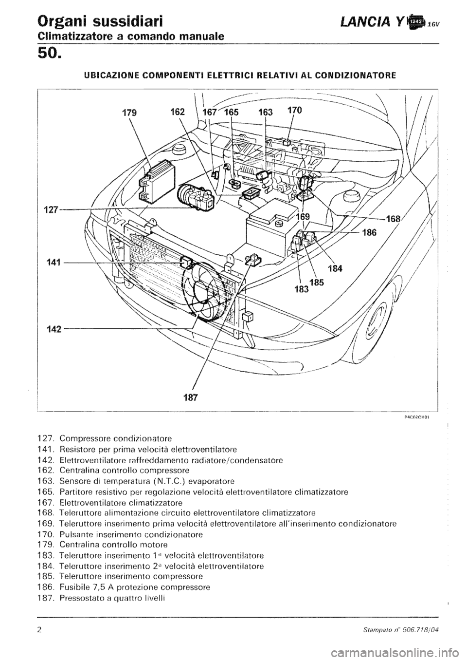 LANCIA Y 1997  Service Repair Manual 