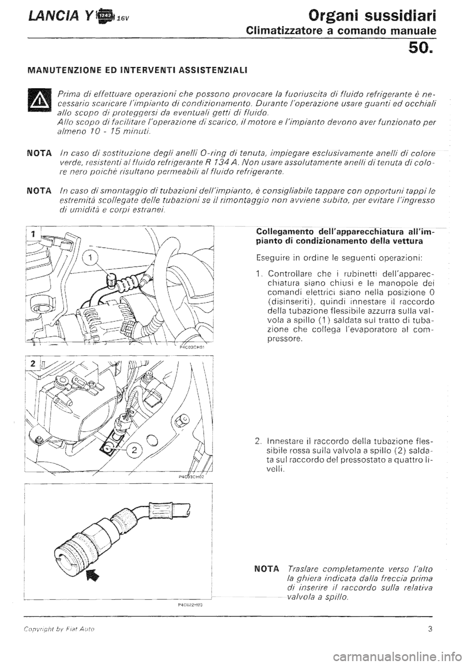 LANCIA Y 1997  Service Repair Manual 