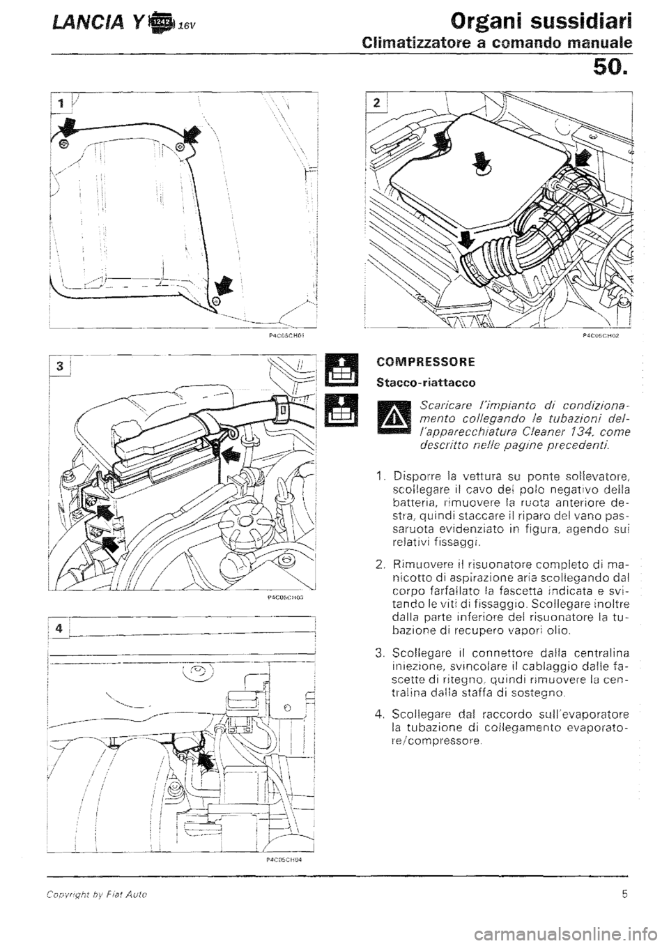LANCIA Y 1997  Service Repair Manual 