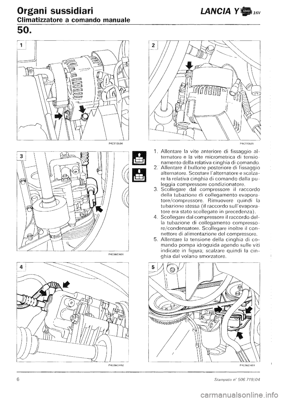 LANCIA Y 1997  Service Repair Manual 