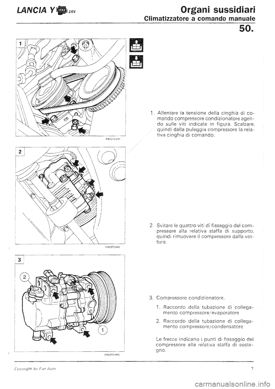 LANCIA Y 1997  Service Repair Manual 