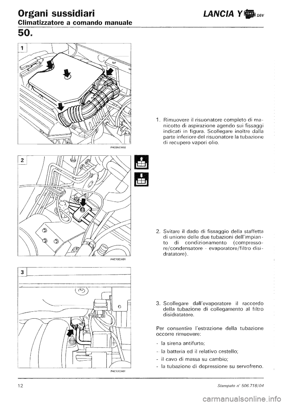 LANCIA Y 1997  Service Repair Manual 