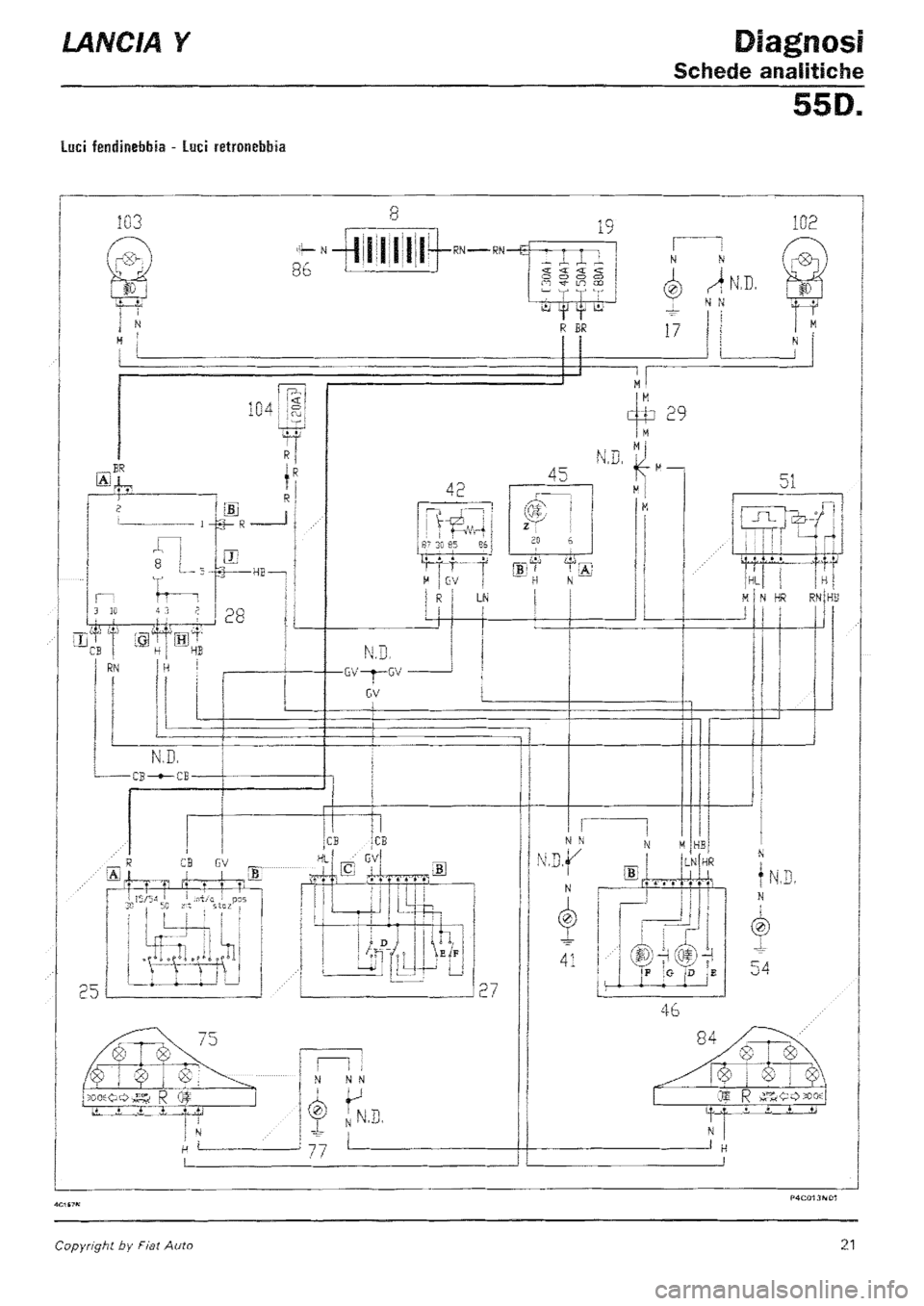 LANCIA Y 1997  Service Repair Manual 