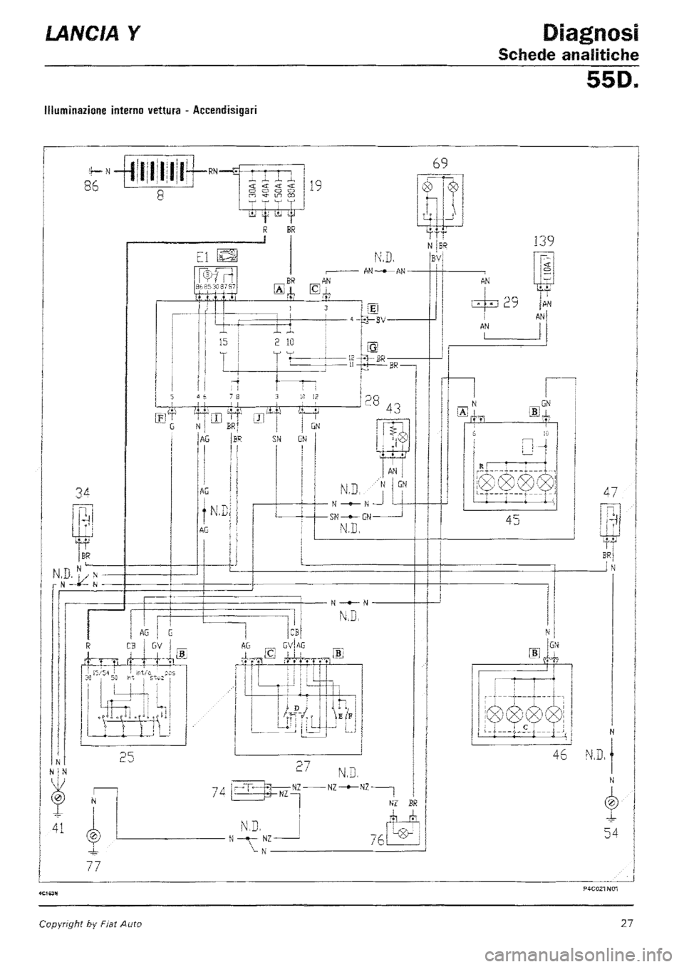 LANCIA Y 1997  Service Repair Manual 