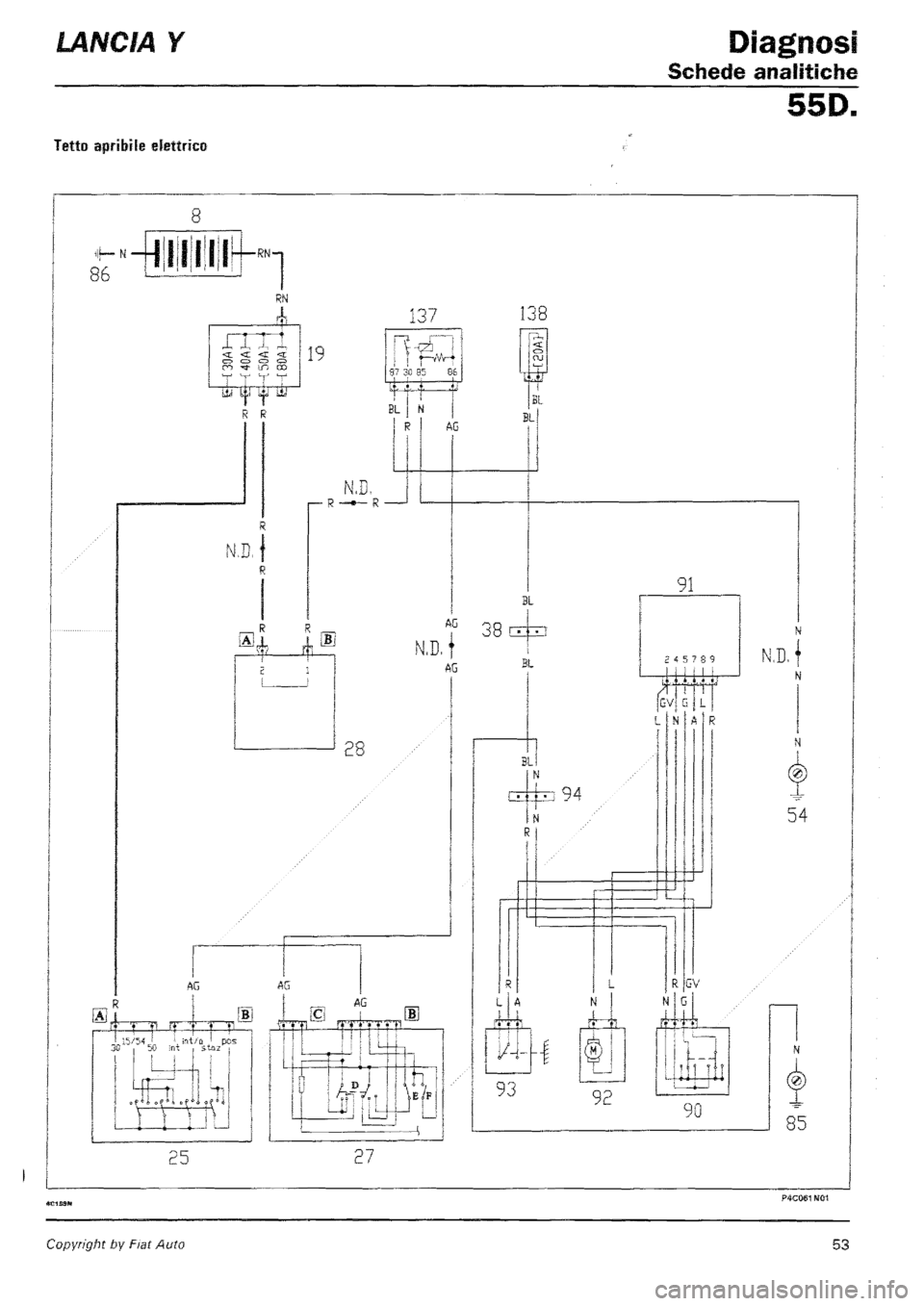 LANCIA Y 1997  Service Repair Manual 