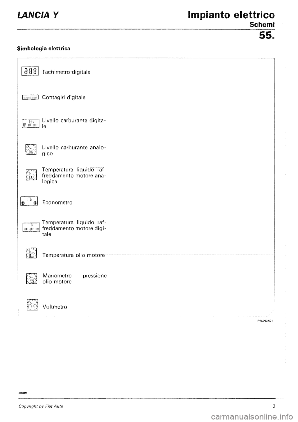LANCIA Y 1997  Service Repair Manual 