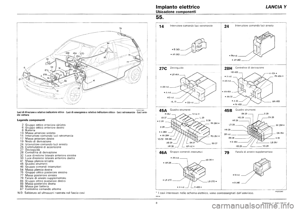 LANCIA Y 1997  Service Repair Manual 