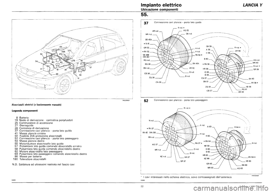 LANCIA Y 1997  Service Repair Manual 