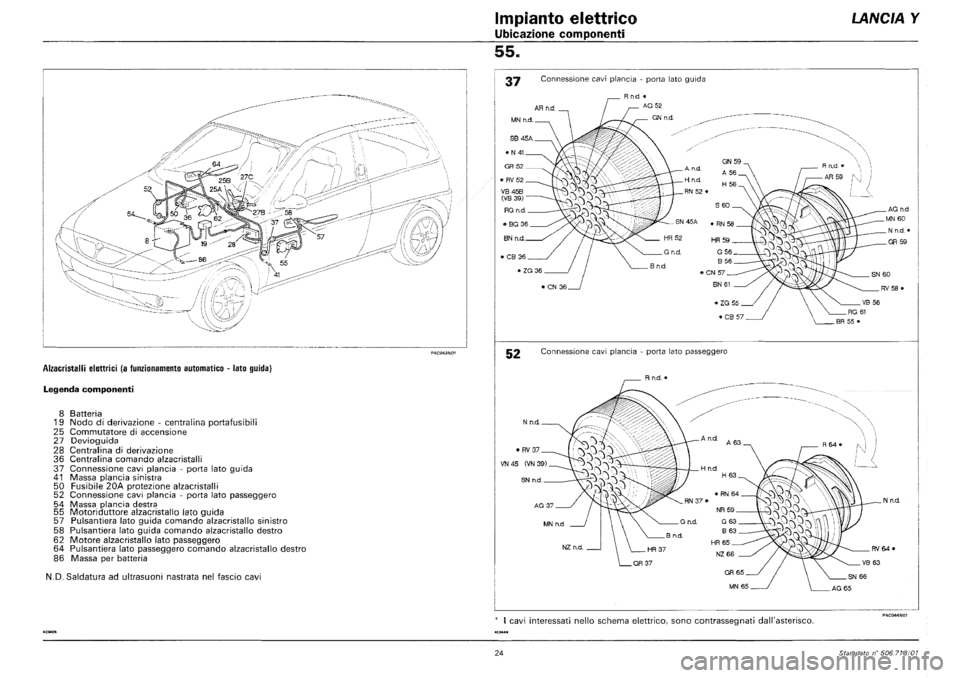 LANCIA Y 1997  Service Repair Manual 