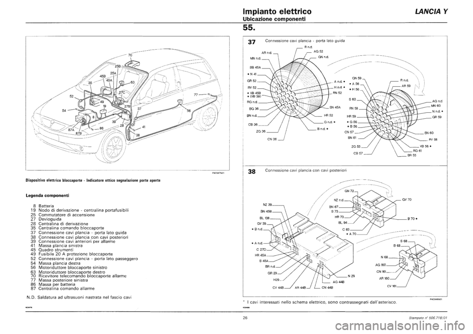LANCIA Y 1997  Service Repair Manual 