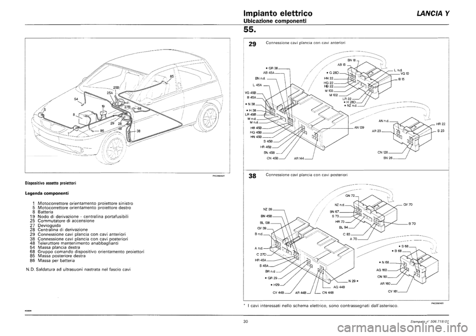 LANCIA Y 1997  Service Repair Manual 