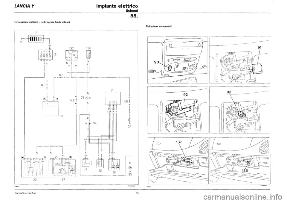 LANCIA Y 1997  Service Repair Manual 