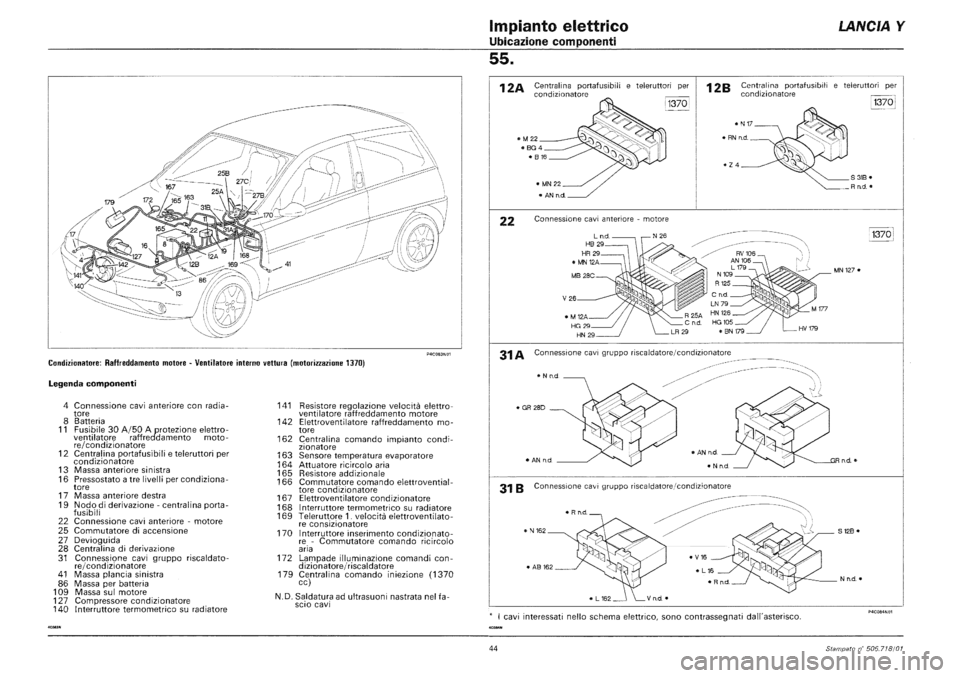 LANCIA Y 1997  Service Repair Manual 