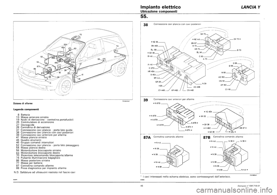 LANCIA Y 1997  Service Repair Manual 