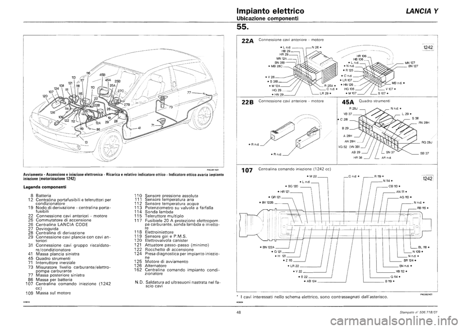 LANCIA Y 1997  Service Repair Manual 