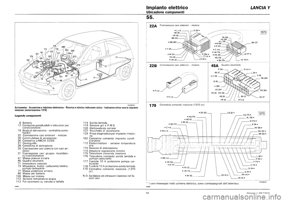 LANCIA Y 1997  Service Repair Manual 