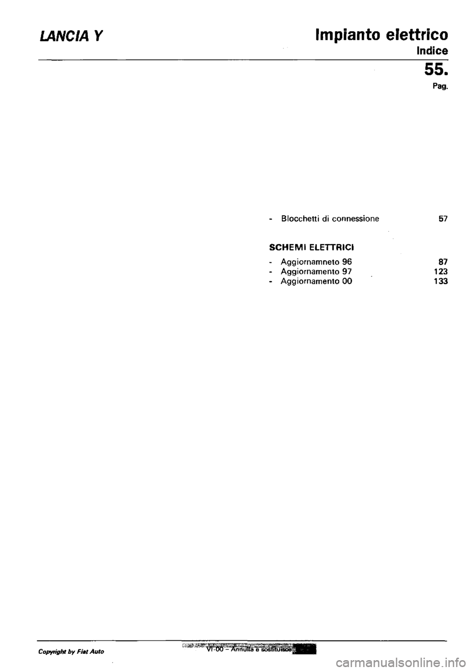 LANCIA Y 1997  Service Repair Manual 