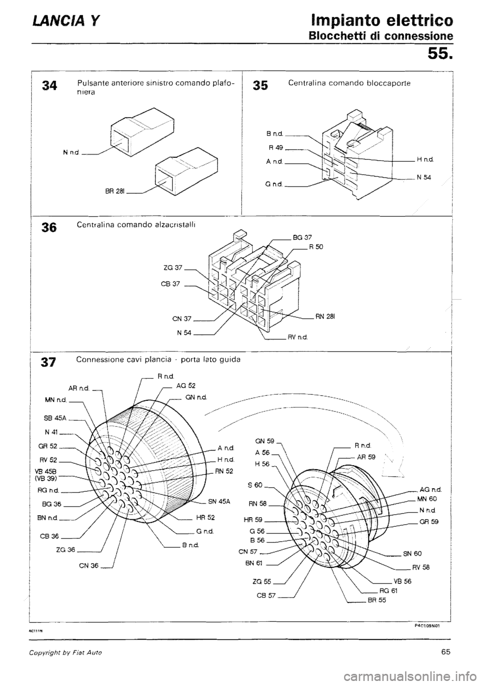 LANCIA Y 1997  Service Repair Manual 