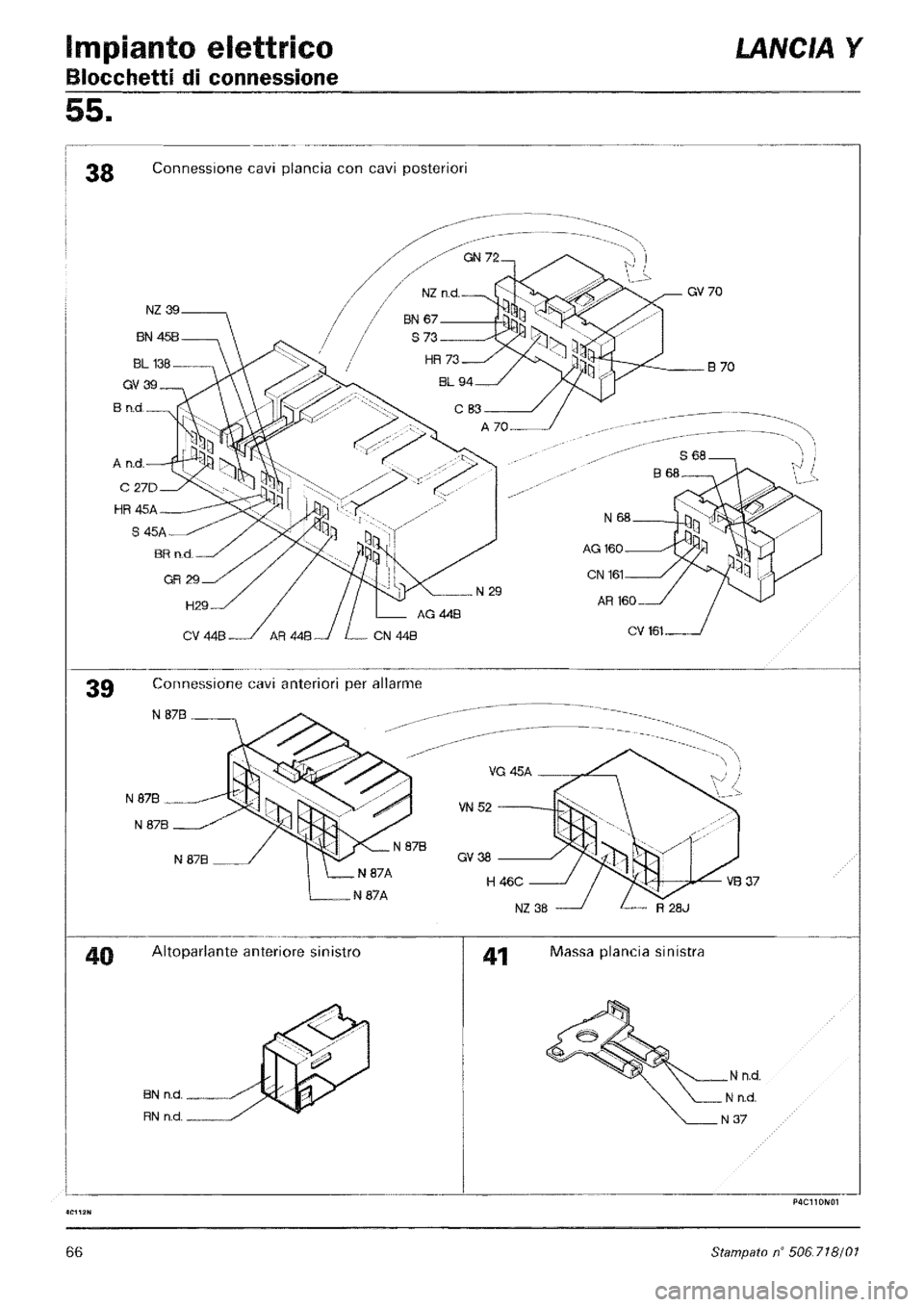 LANCIA Y 1997  Service Repair Manual 