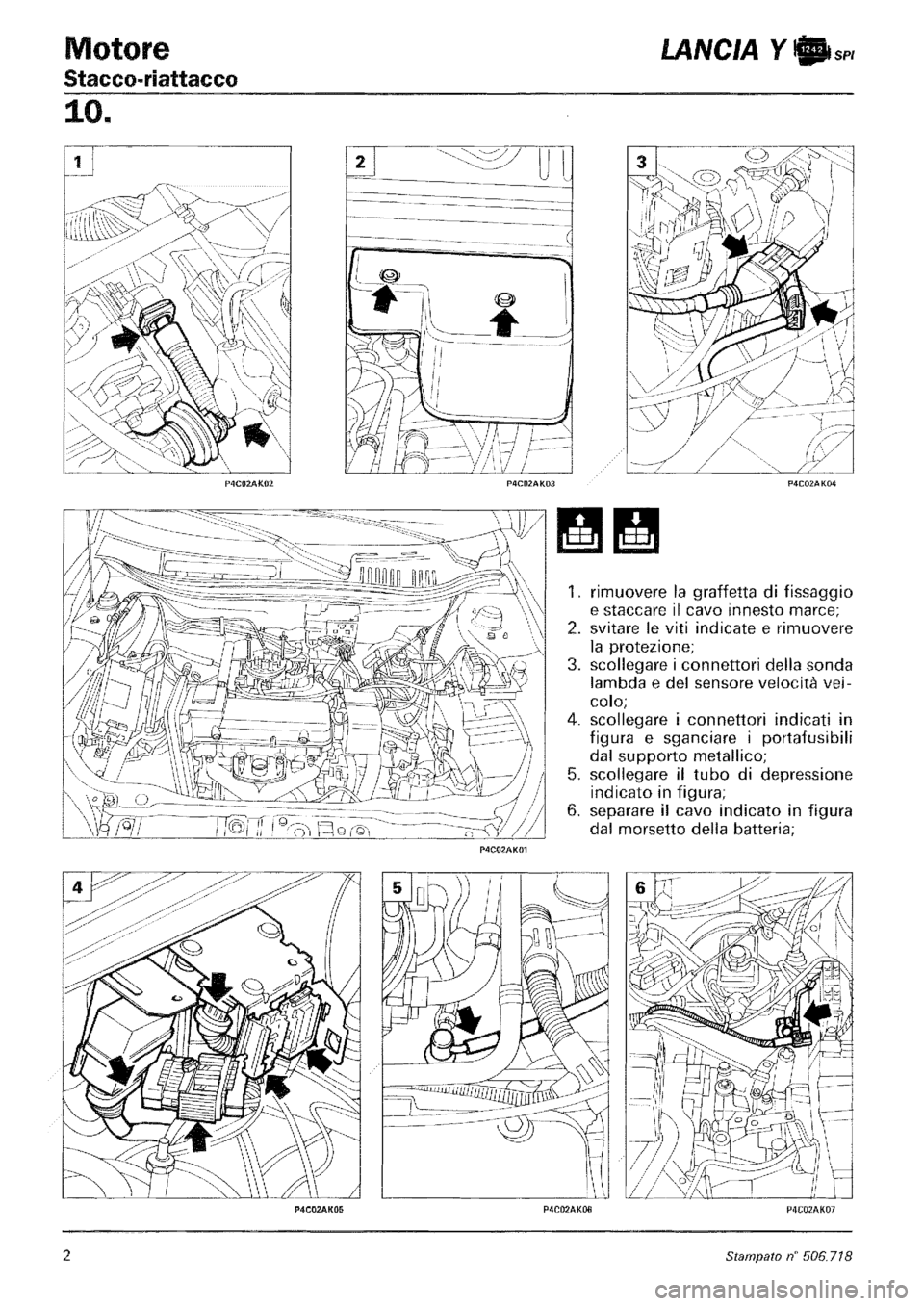 LANCIA Y 1997  Service Repair Manual 
