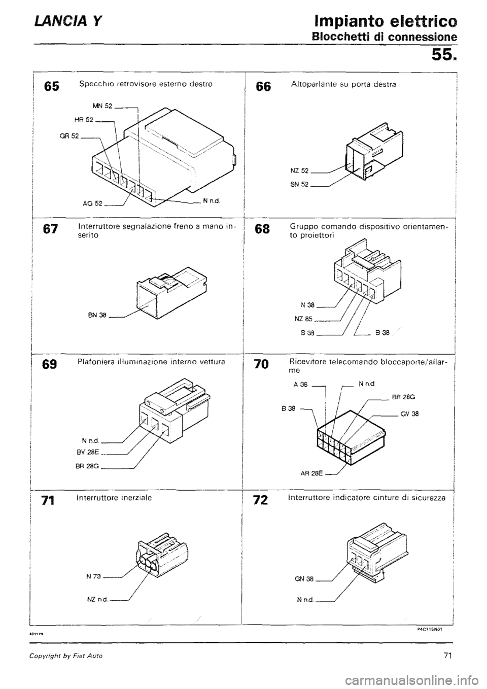 LANCIA Y 1997  Service Repair Manual 