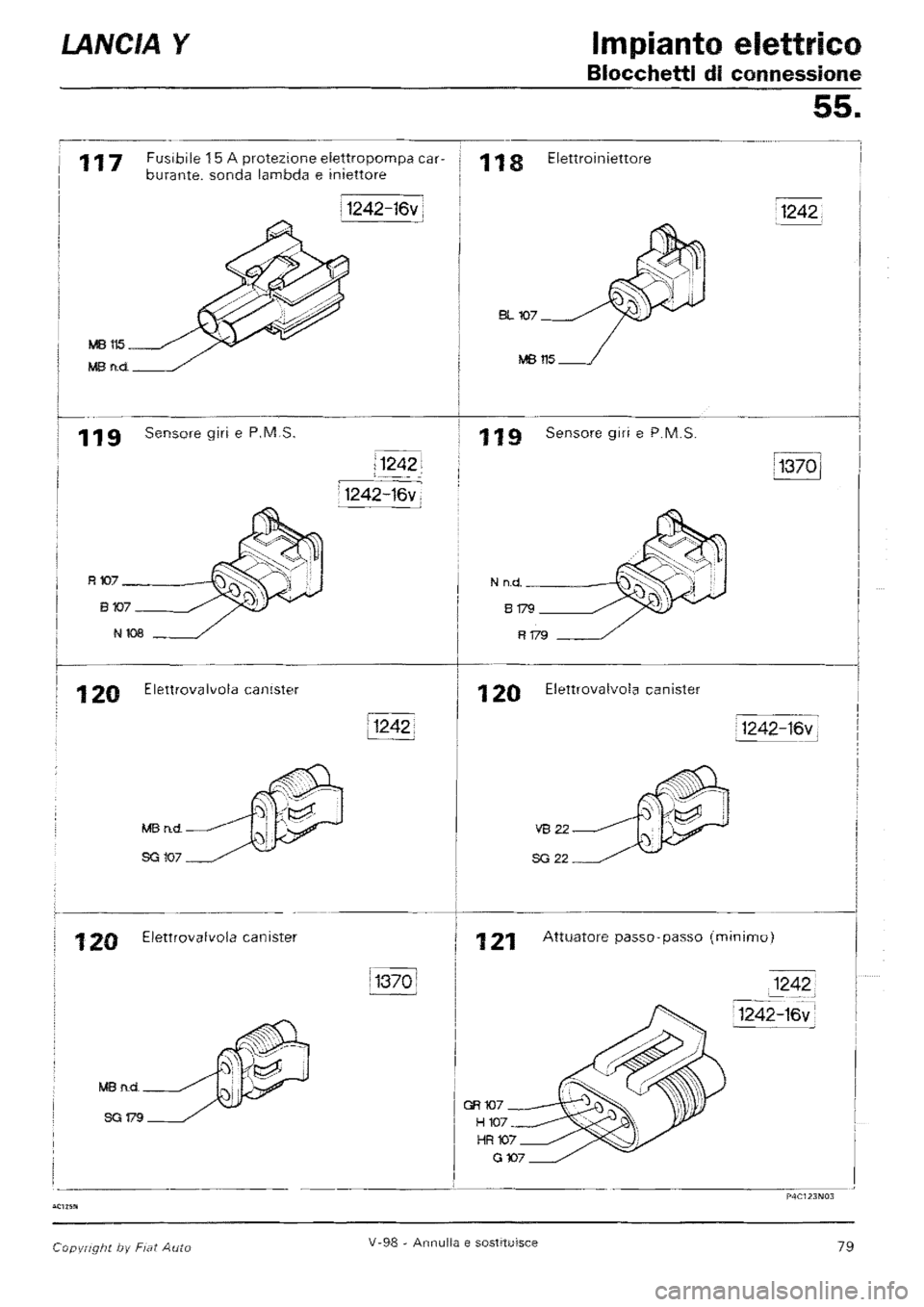 LANCIA Y 1997  Service Repair Manual 