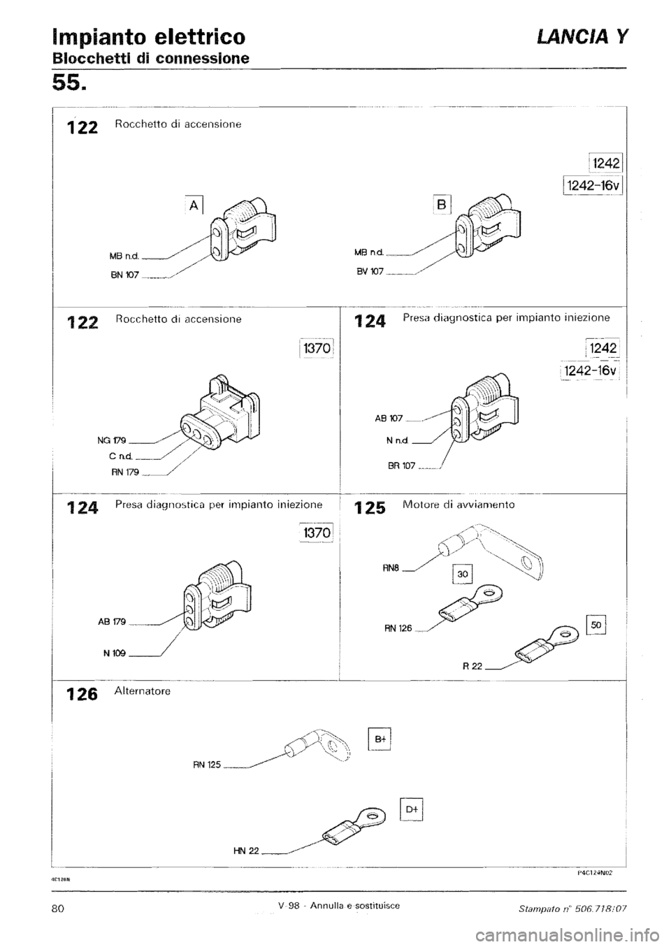 LANCIA Y 1997  Service Repair Manual 