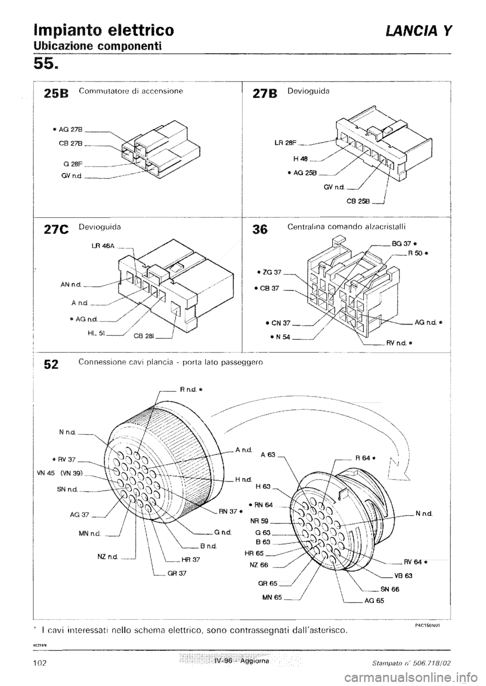 LANCIA Y 1997  Service Repair Manual 