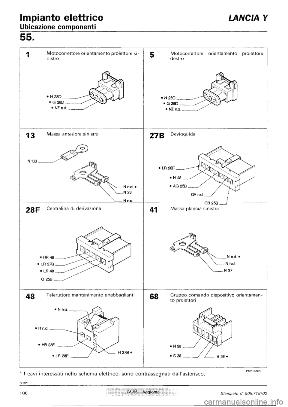 LANCIA Y 1997  Service Repair Manual 