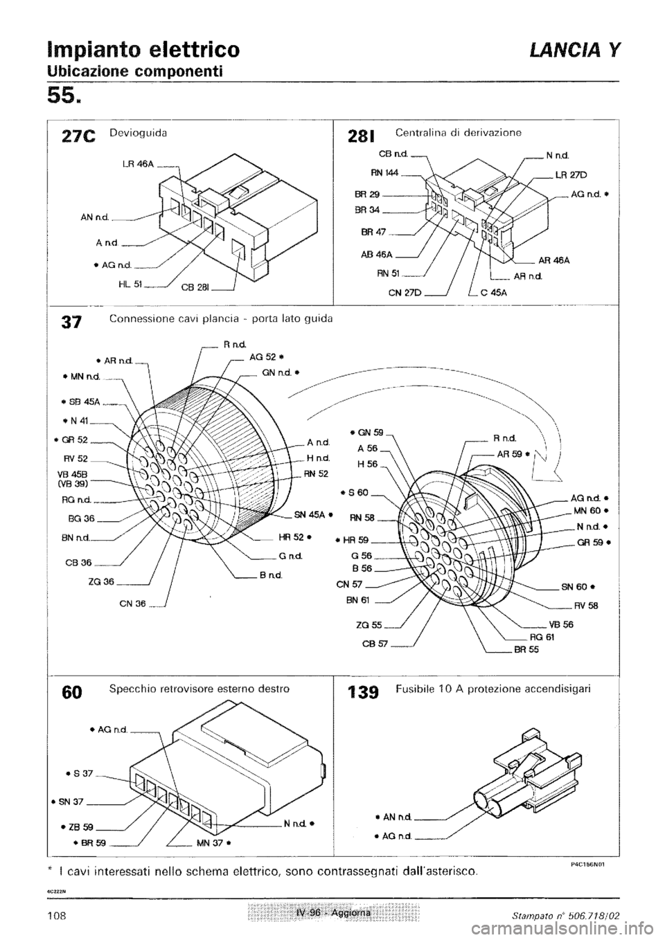 LANCIA Y 1997  Service Repair Manual 