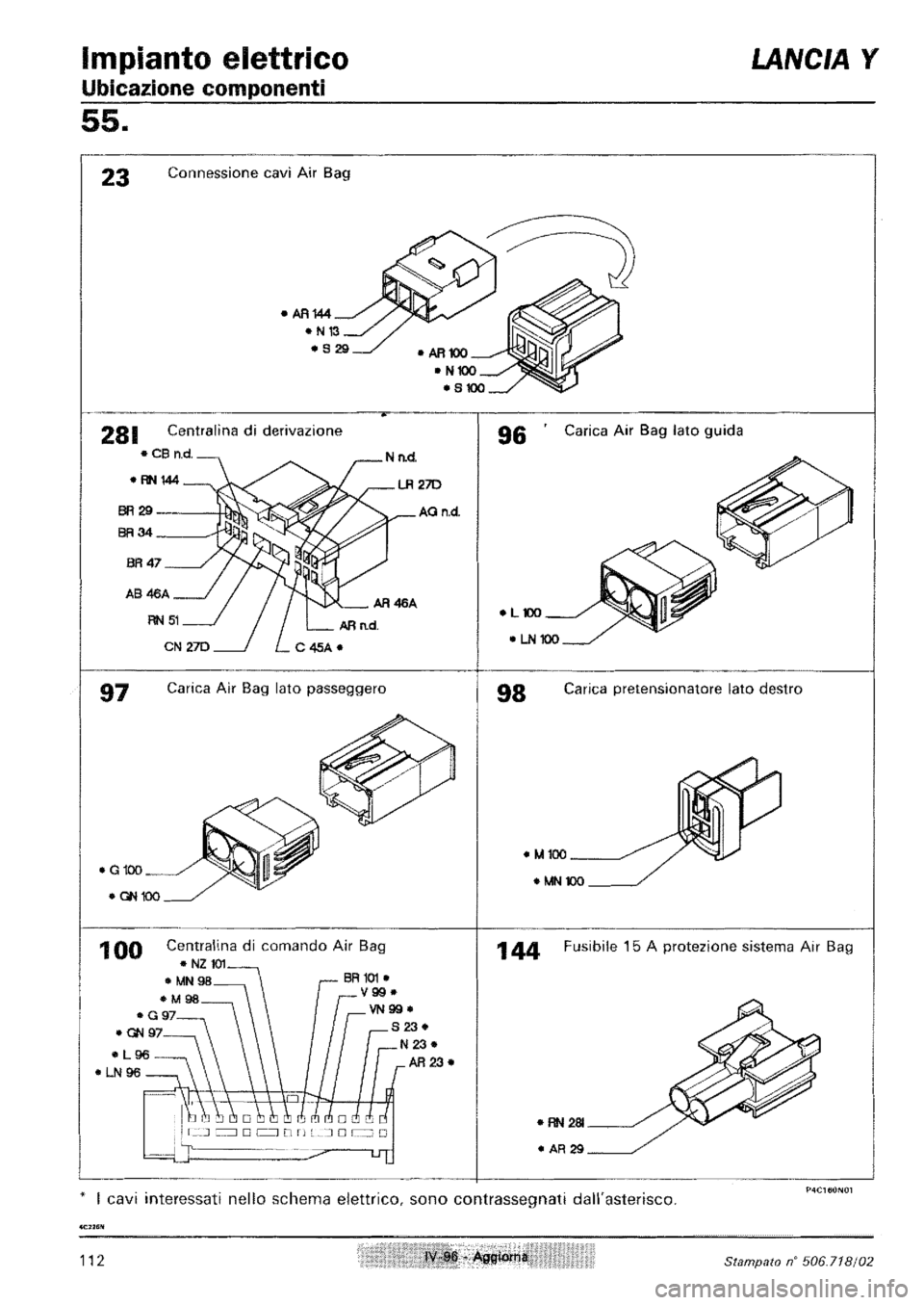 LANCIA Y 1997  Service Repair Manual 