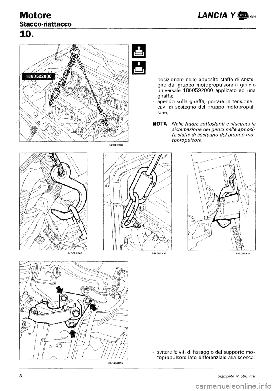 LANCIA Y 1997  Service Repair Manual 