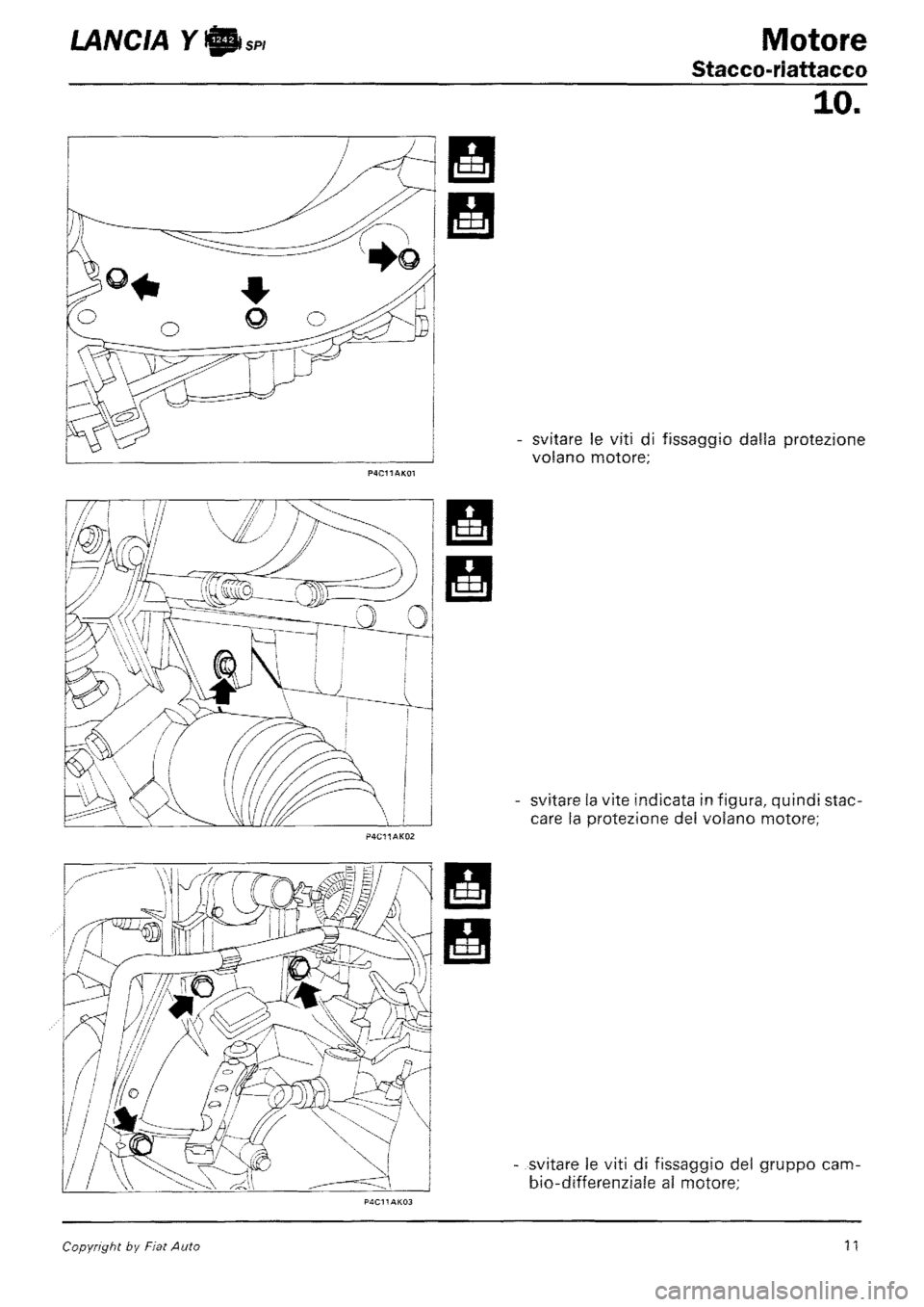 LANCIA Y 1997  Service Repair Manual 
