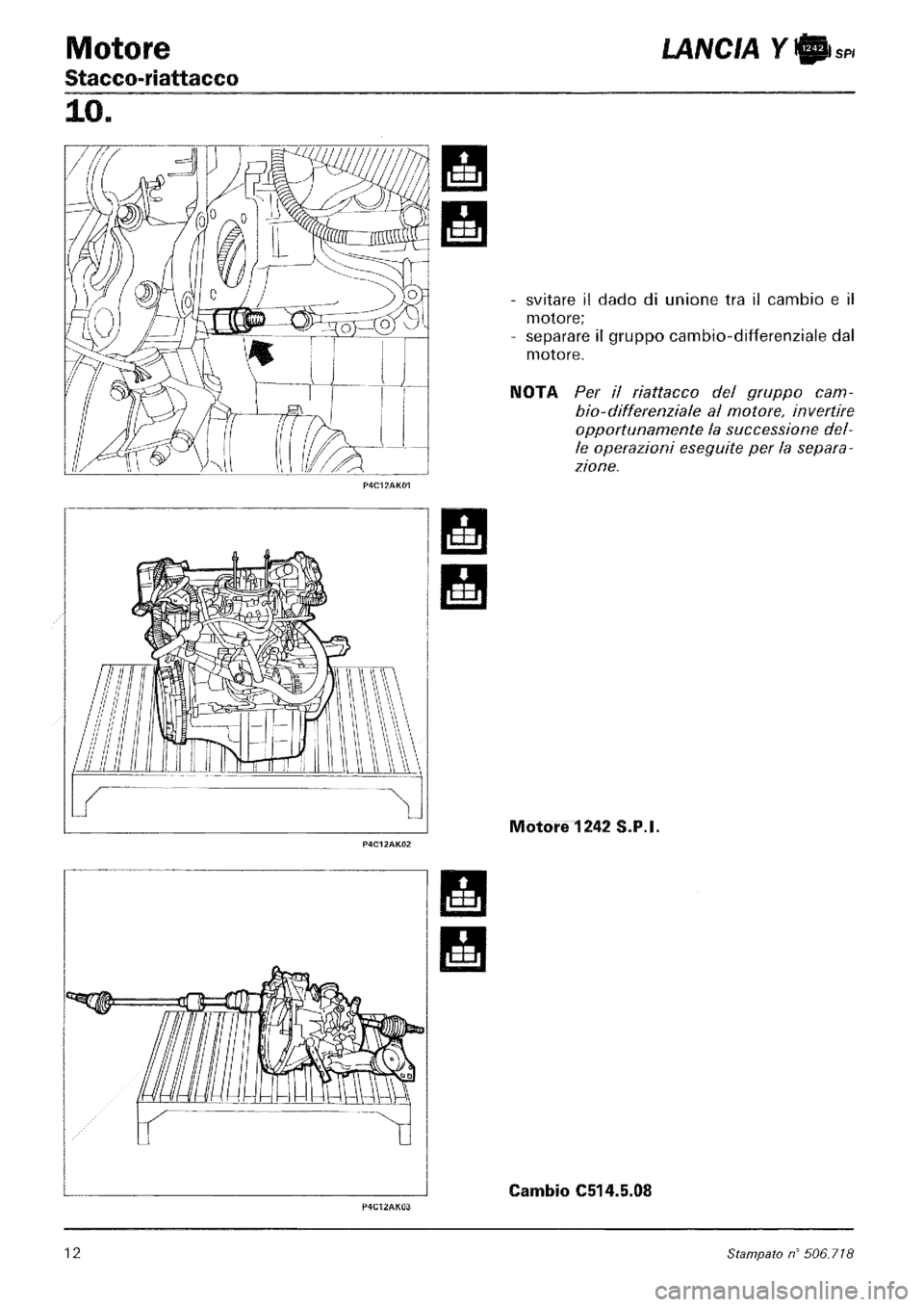 LANCIA Y 1997  Service Repair Manual 